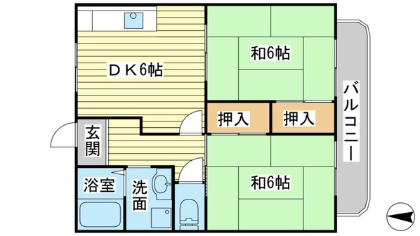 アコーデリア元禄の物件間取画像